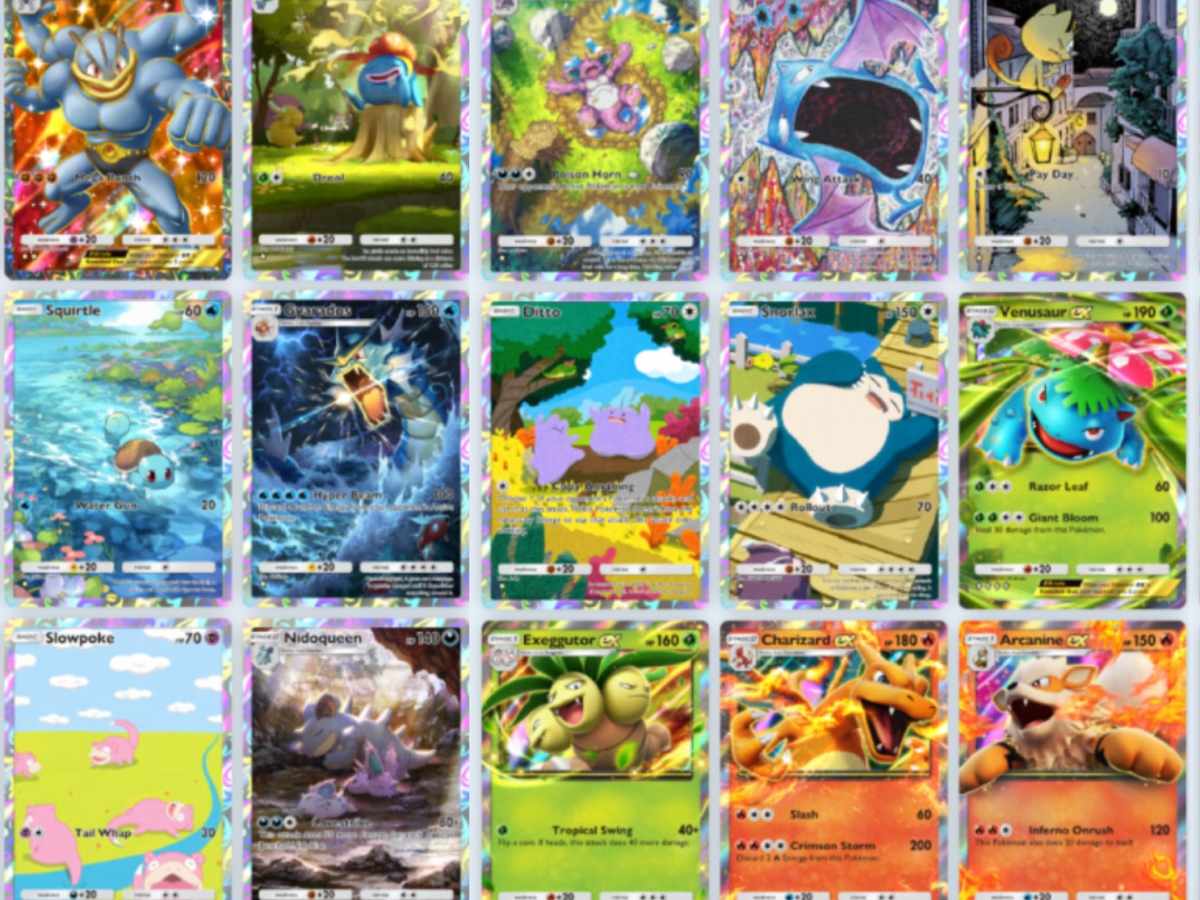 pokemon tcg pocket rare card Peonia Rainbow Rare Chilling Reign 219/198, NM Pokemon Card main image 1