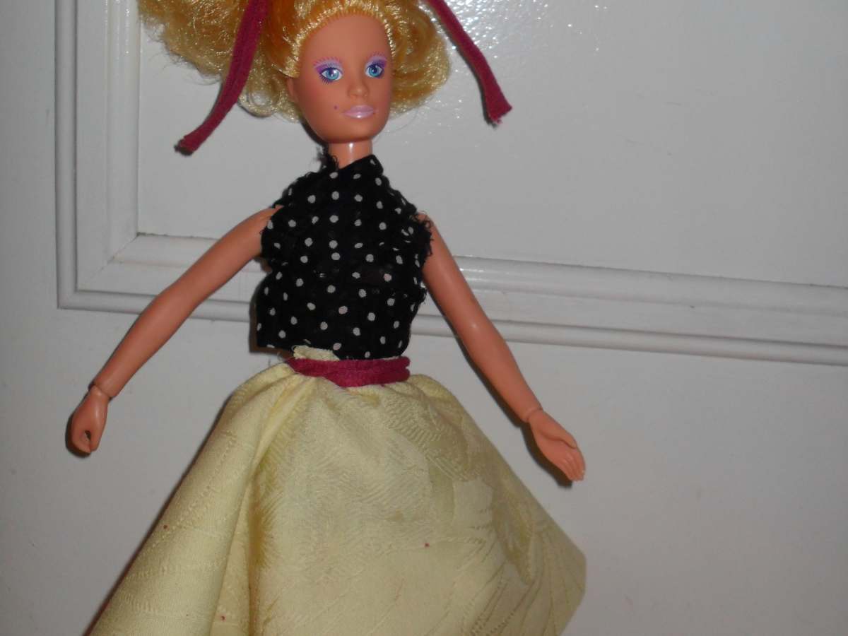 homemade barbie doll clothes