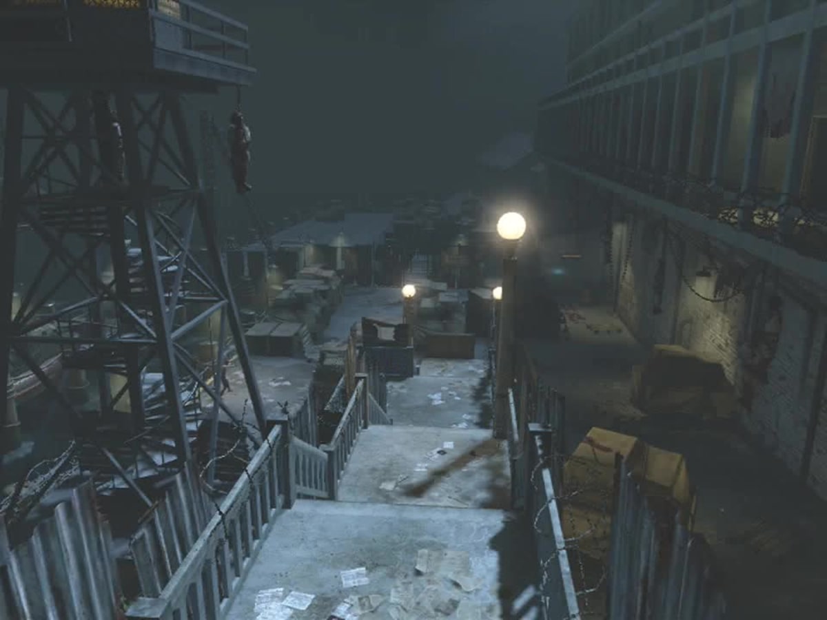 Call Of Duty Black Ops 2 Zombies The Docks In Alcatraz Mob Of The Dead Levelskip
