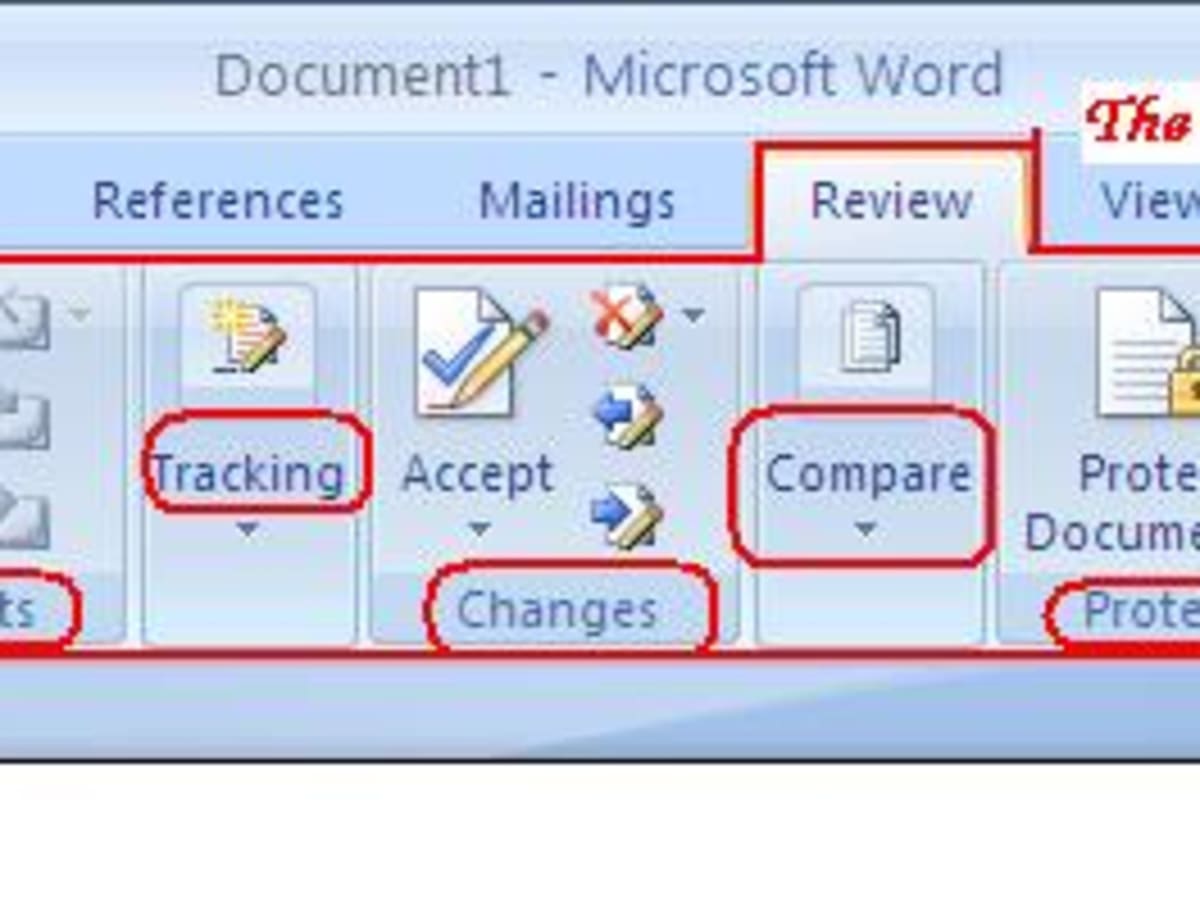 Using The Review Tab Of Microsoft Office Word 07 Turbofuture