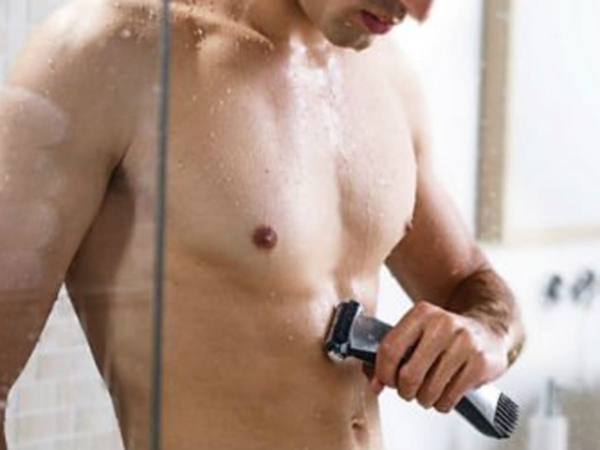 body hair trimmer with back extension