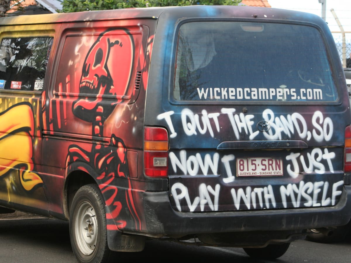 best wicked camper slogans