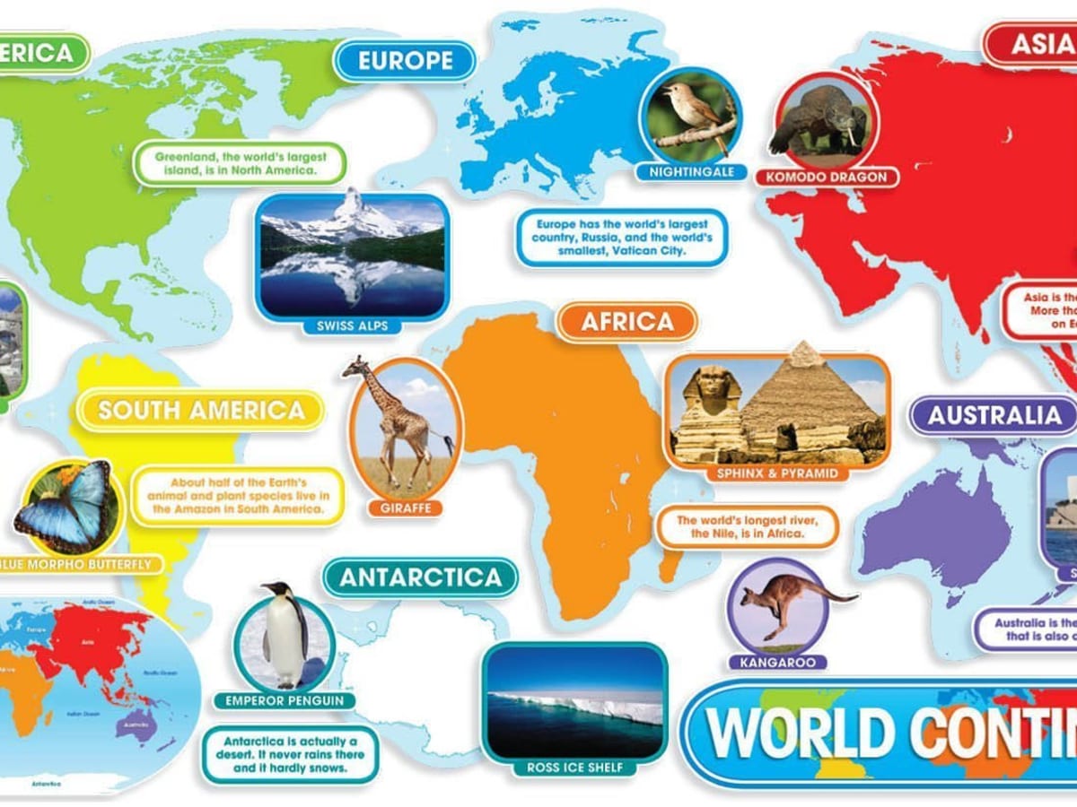 Creative Ways To Teach The Continents Wehavekids