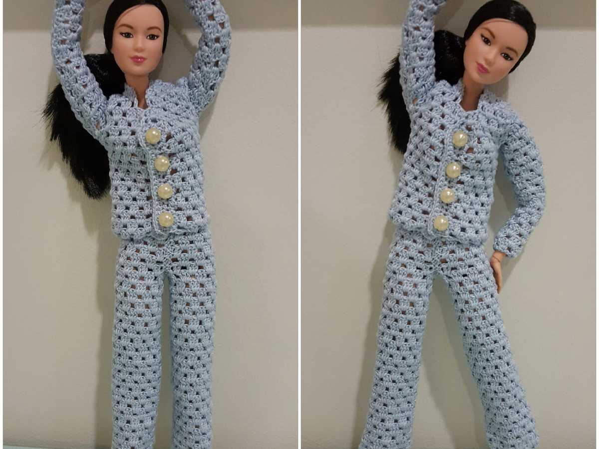 barbie doll pajama sets