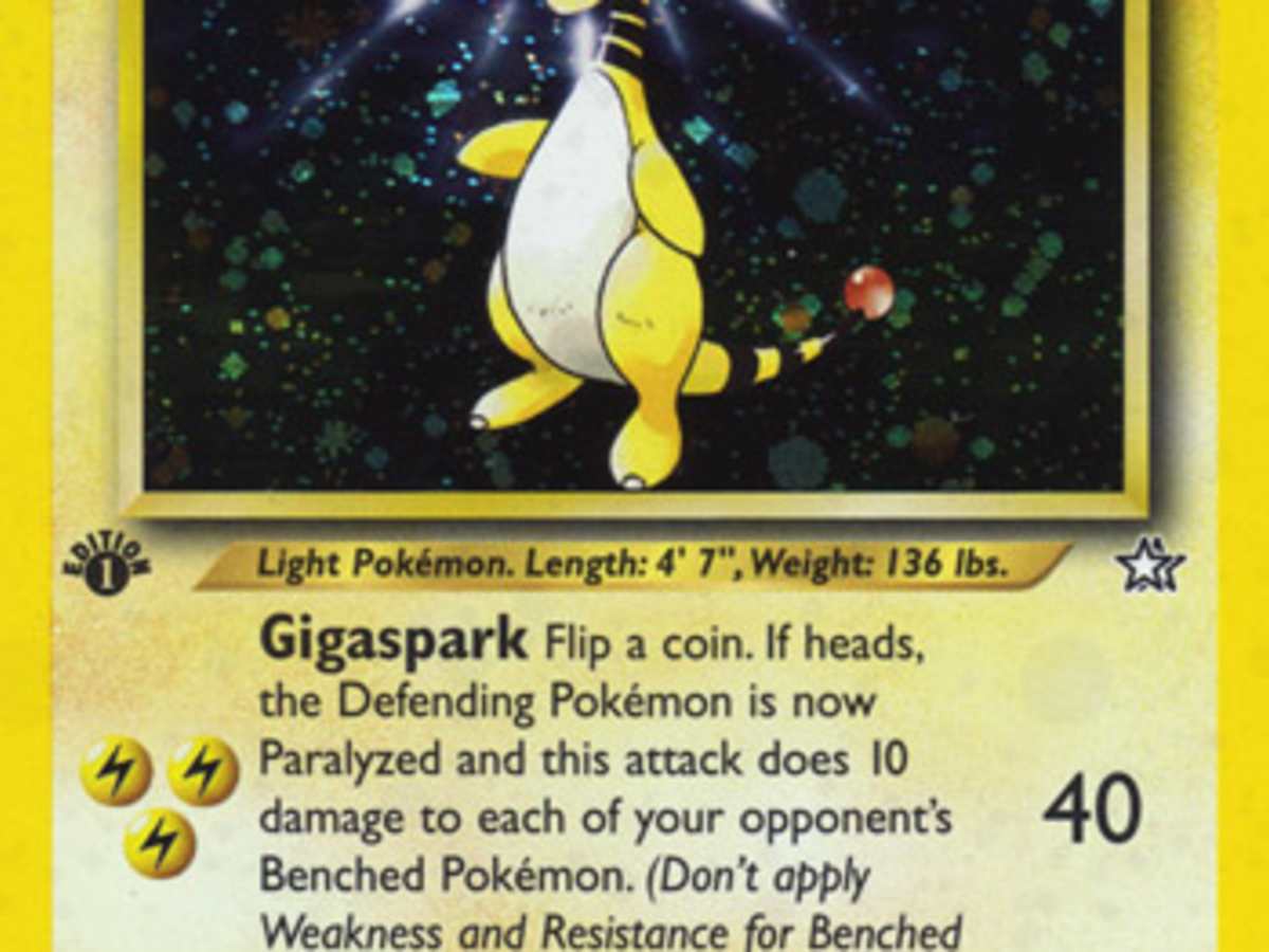 Top 6 Pokmon Cards: Neo Genesis Expansion - HubPages