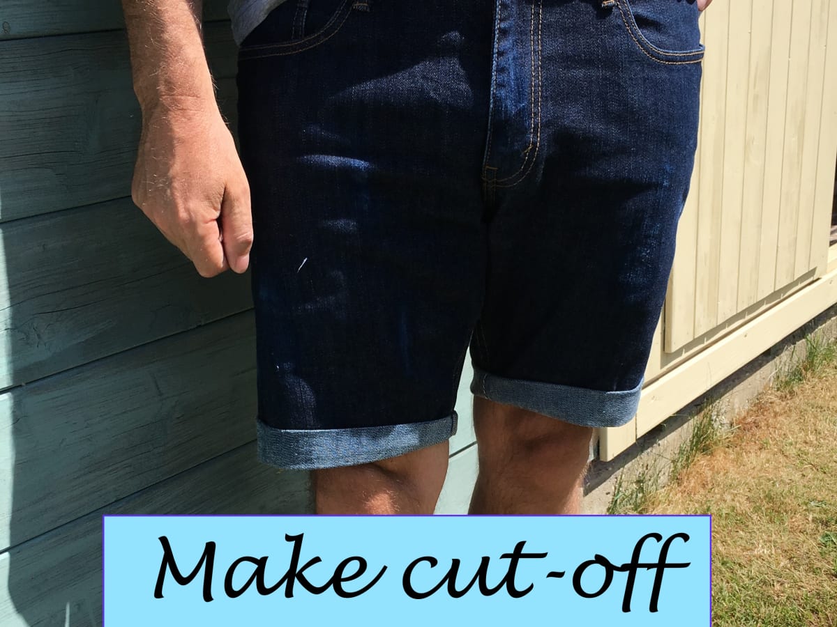 best way to cut jeans