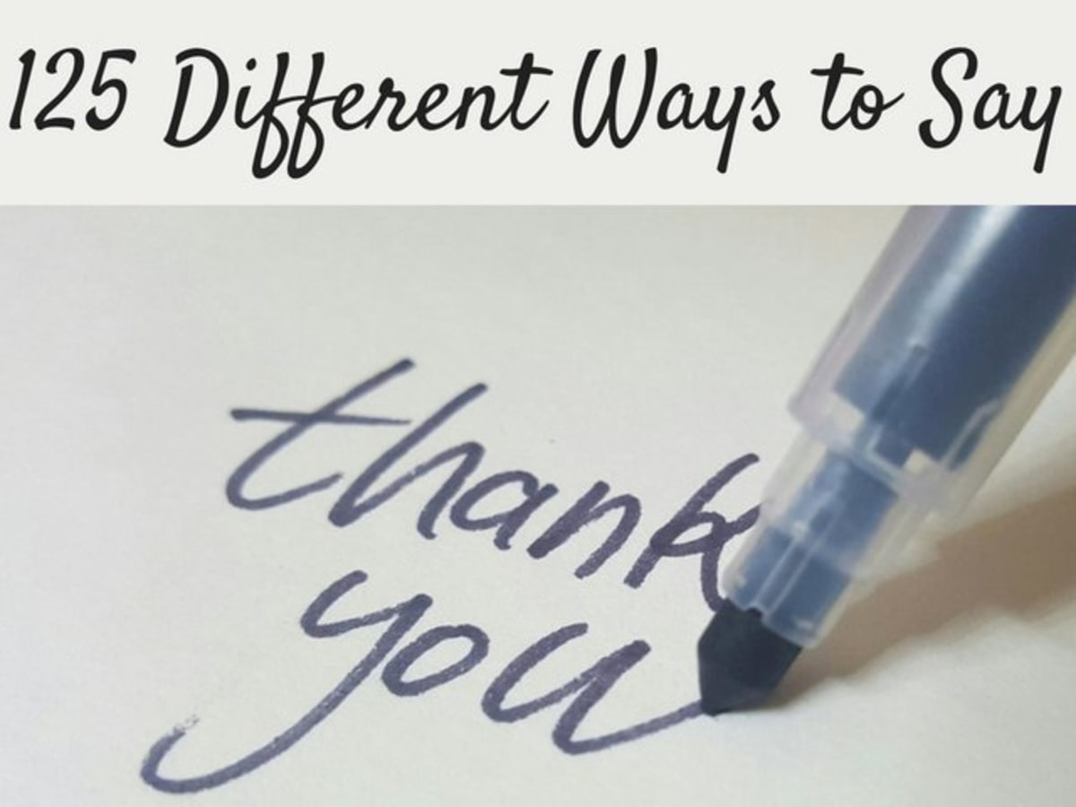 125 Other Ways To Say Thank You Pairedlife
