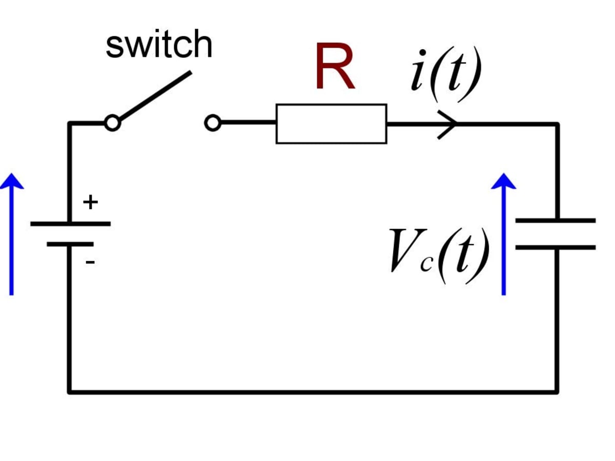 Rc Circuit Formula Derivation Using Calculus Owlcation