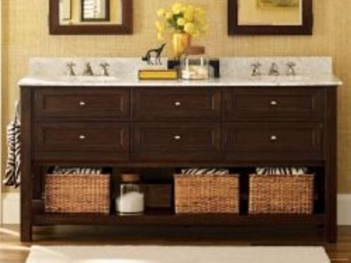 Pottery Barn Style Bathroom Double Vanities Hubpages