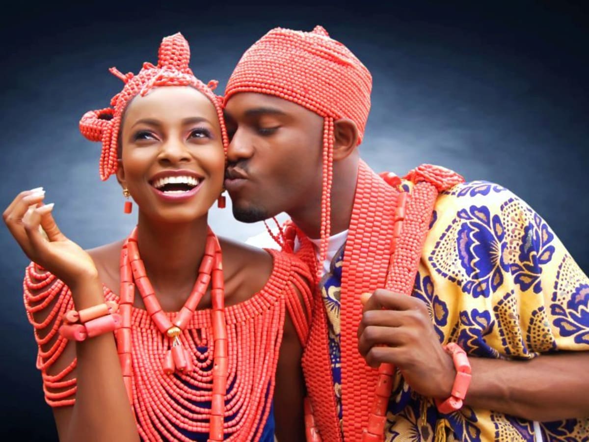 African Wedding Coral Hand whip-IgboYorubaEdoBeninGhana Wedding