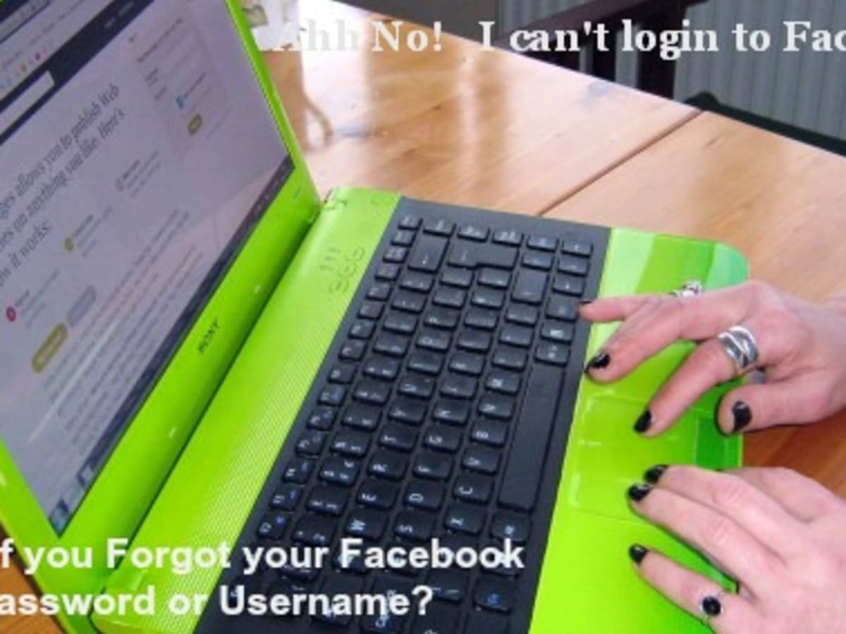 How To Log In To Your Facebook Account Without A Password Or Username Hubpages