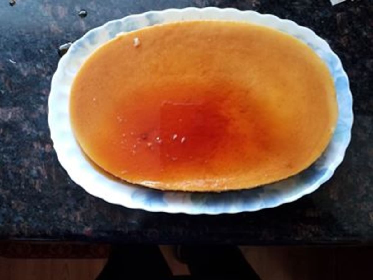 Holiday Leche Flan With Egg Whites Filipino Style Spanish Custard Delishably Food And Drink