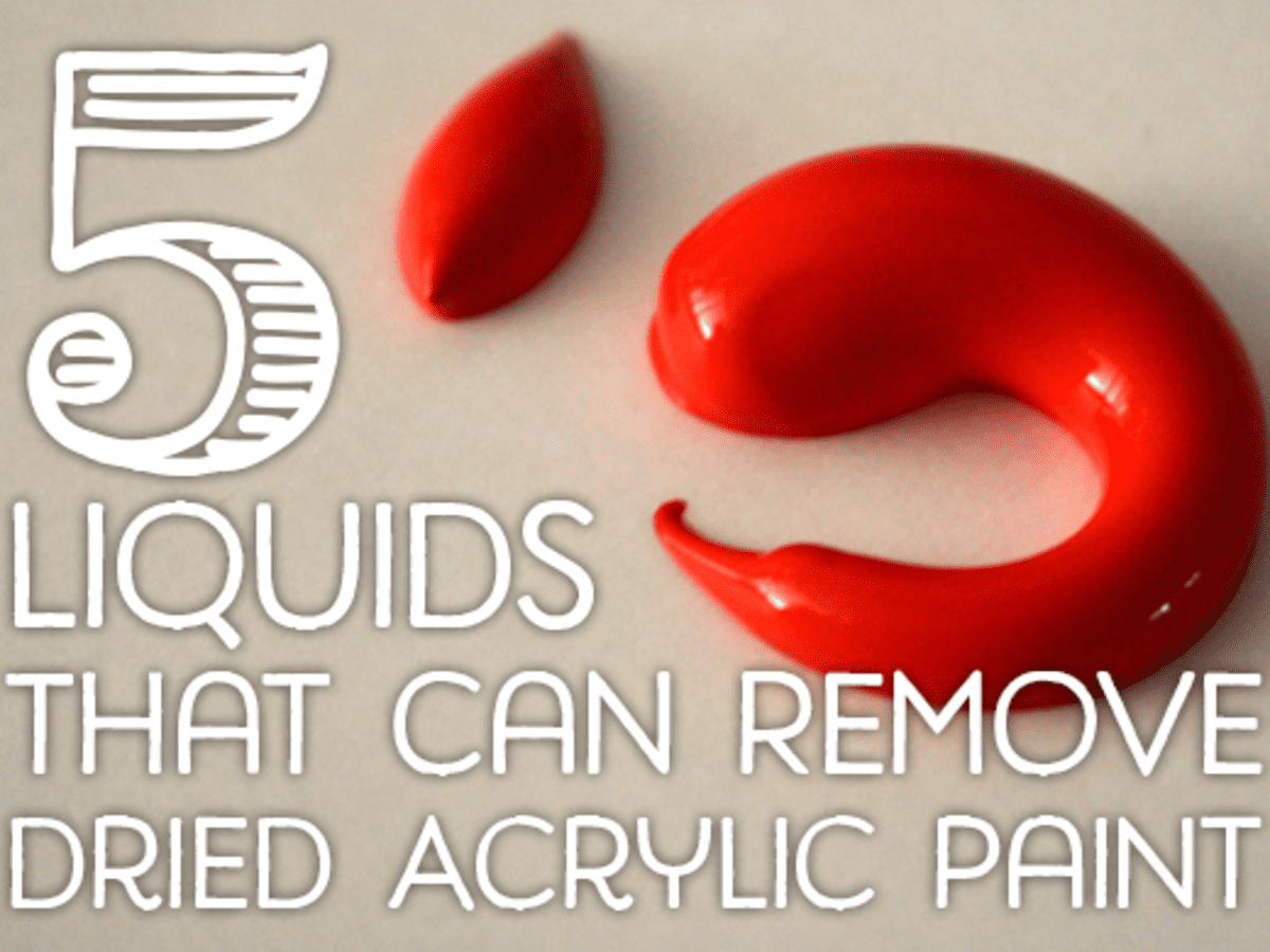 23 Liquids That Can Remove Dried Acrylic Paint From Surfaces
