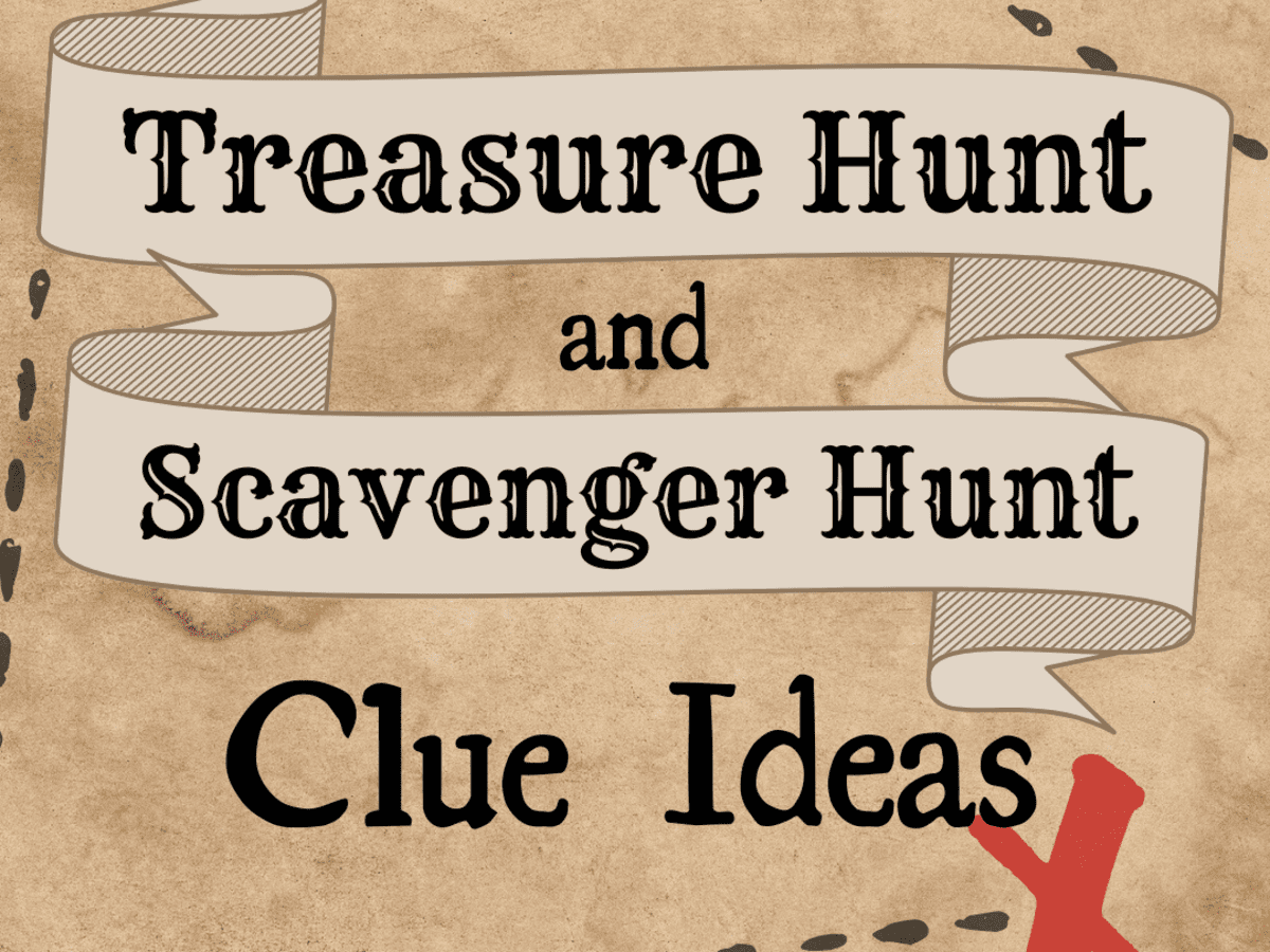 10 Best Treasure Hunt and Scavenger Hunt Clue Ideas - HobbyLark