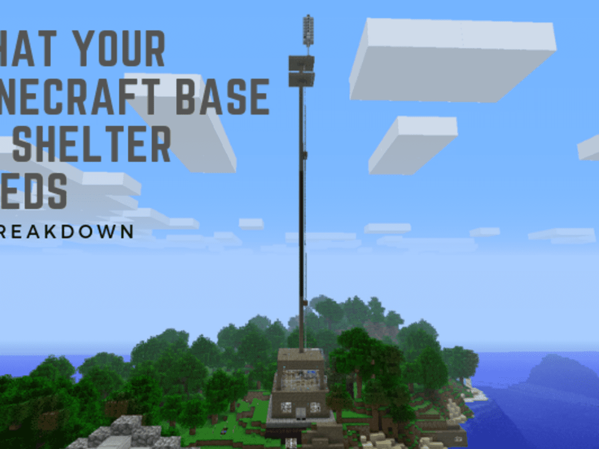 20 Things Every "Minecraft" Base or Shelter Needs - LevelSkip