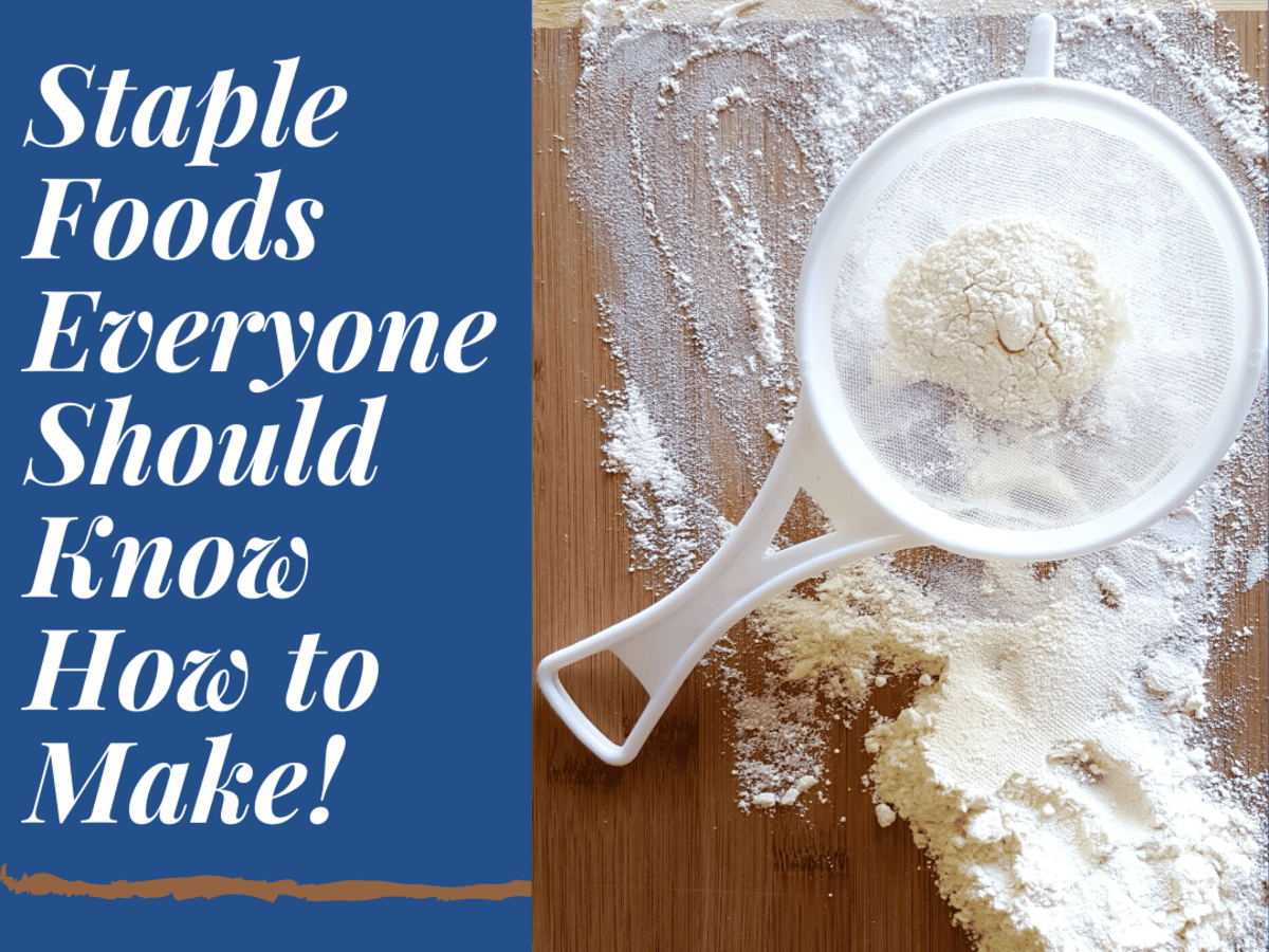 Is flour a staple food?