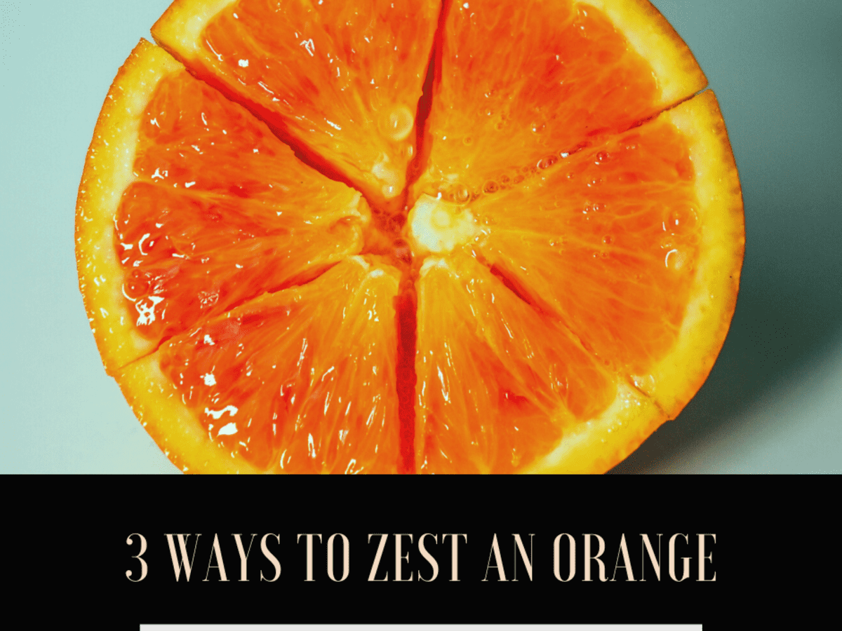 How to Zest an Orange – A Couple Cooks