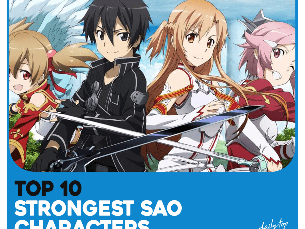 Ranking The Best Characters In Sword Art Online