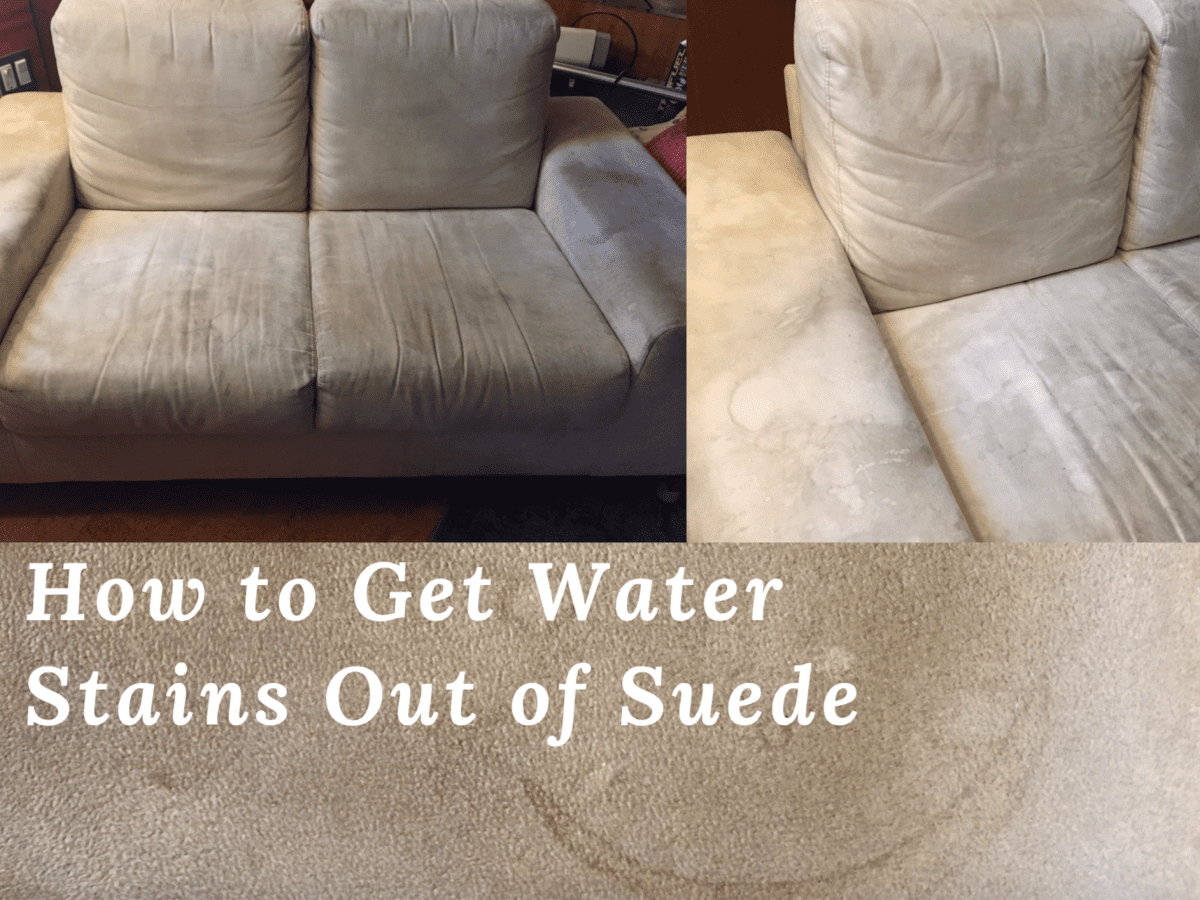 How to Remove Water Stains From a Suede Sofa - Dengarden