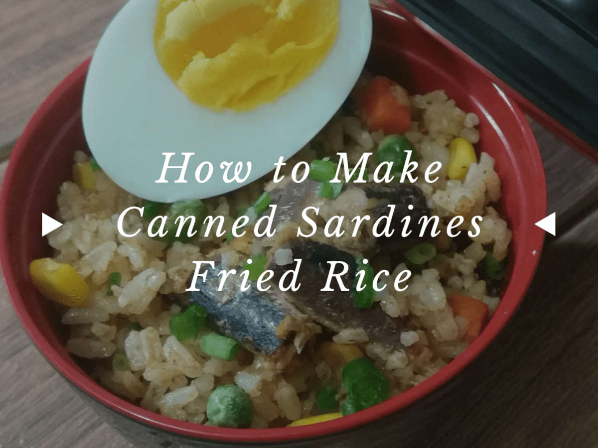 spanish sardines fried rice