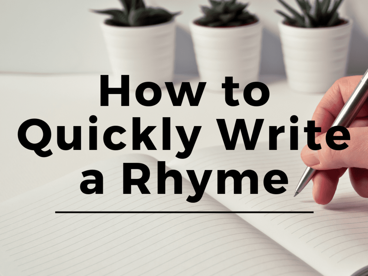 How to Quickly Write a Rhyme - HobbyLark
