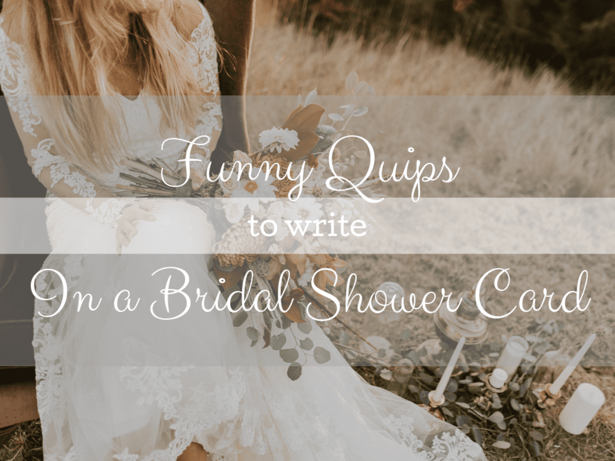 Over 50 Funny Things to Write in a Bridal Shower Card - Holidappy