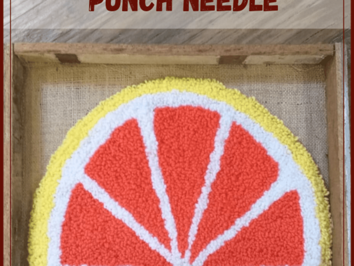 How to Punch Needle - Easy Method for Beginners