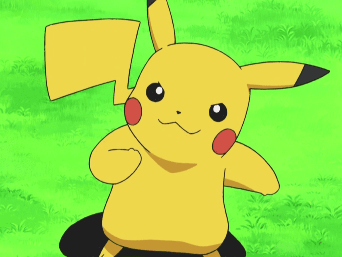 how to draw pikachu attacking