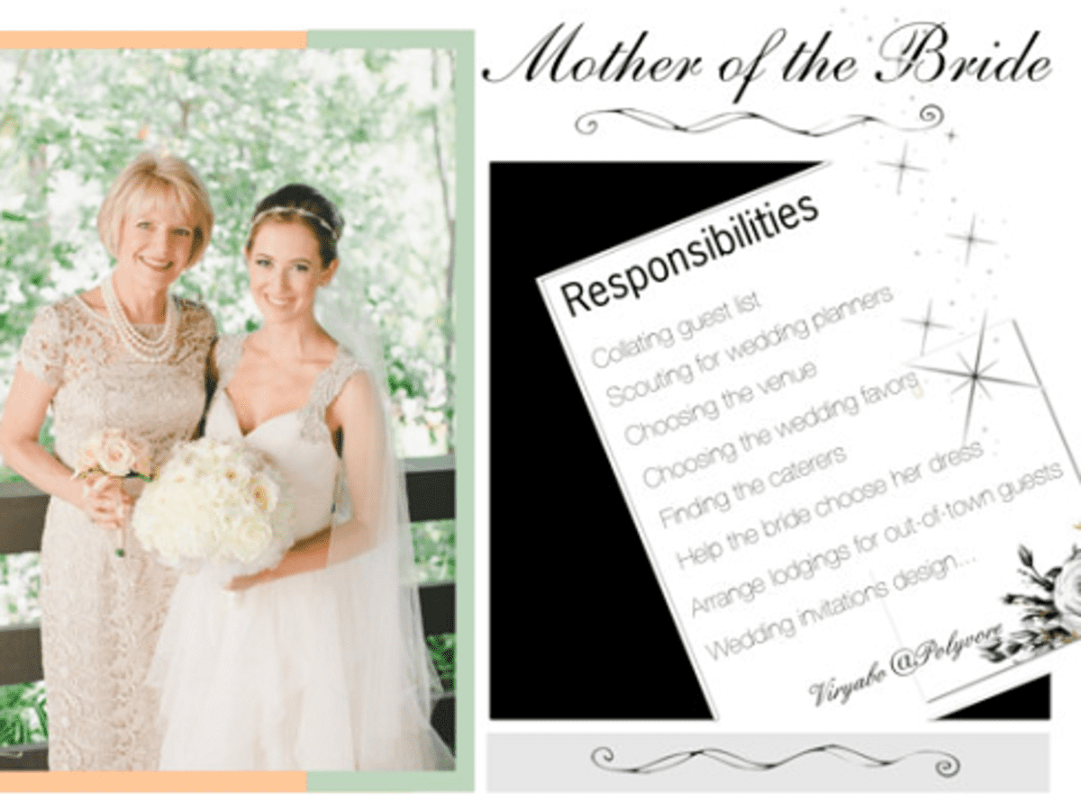 The Mother of Groom Responsibilities