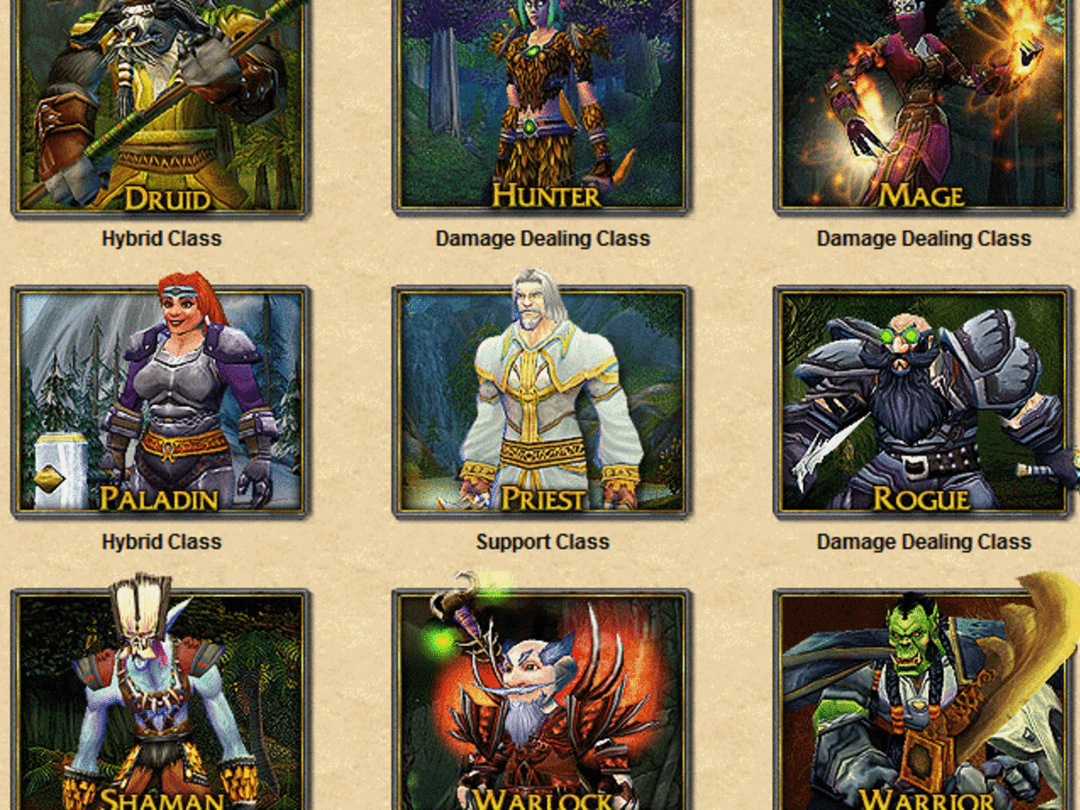 World of Warcraft Classes - HubPages