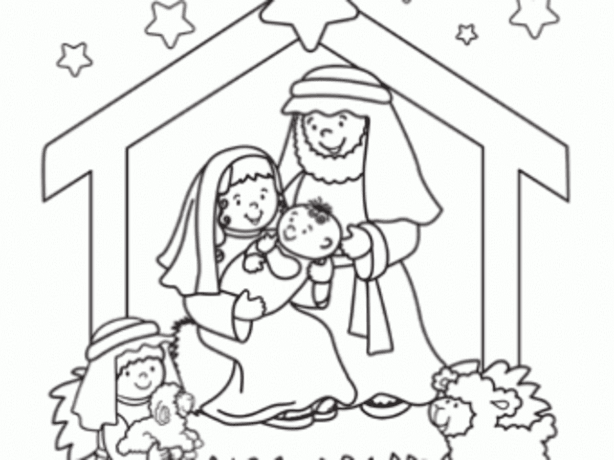 Online Christmas Nativity Printables   HubPages