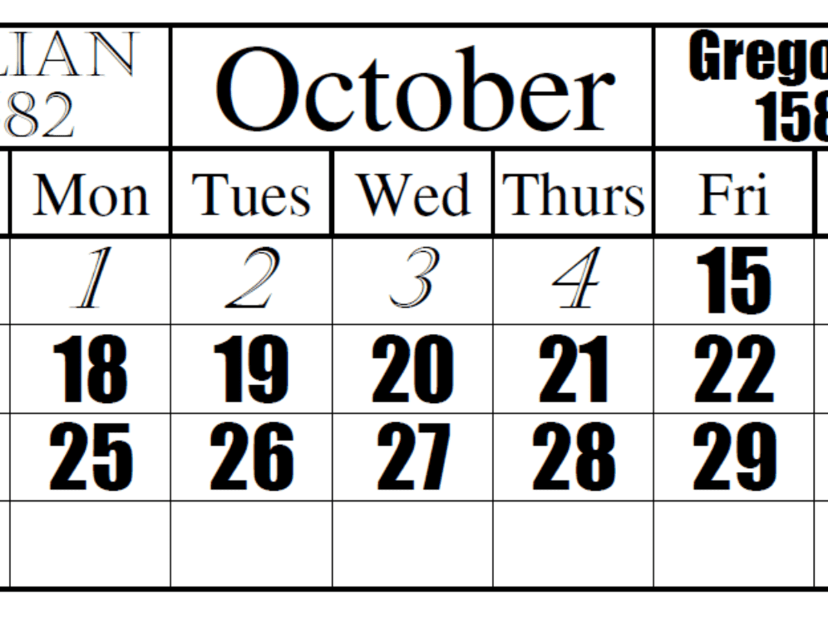 Calendars Around the World - HubPages