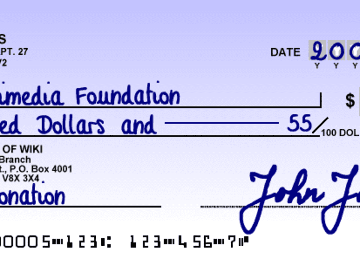 How to Write a Check - Cheque Writing 9 - HubPages