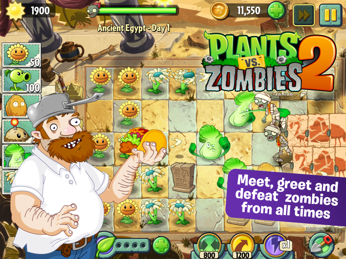 Plants vs. Zombies 2' released worldwide, free