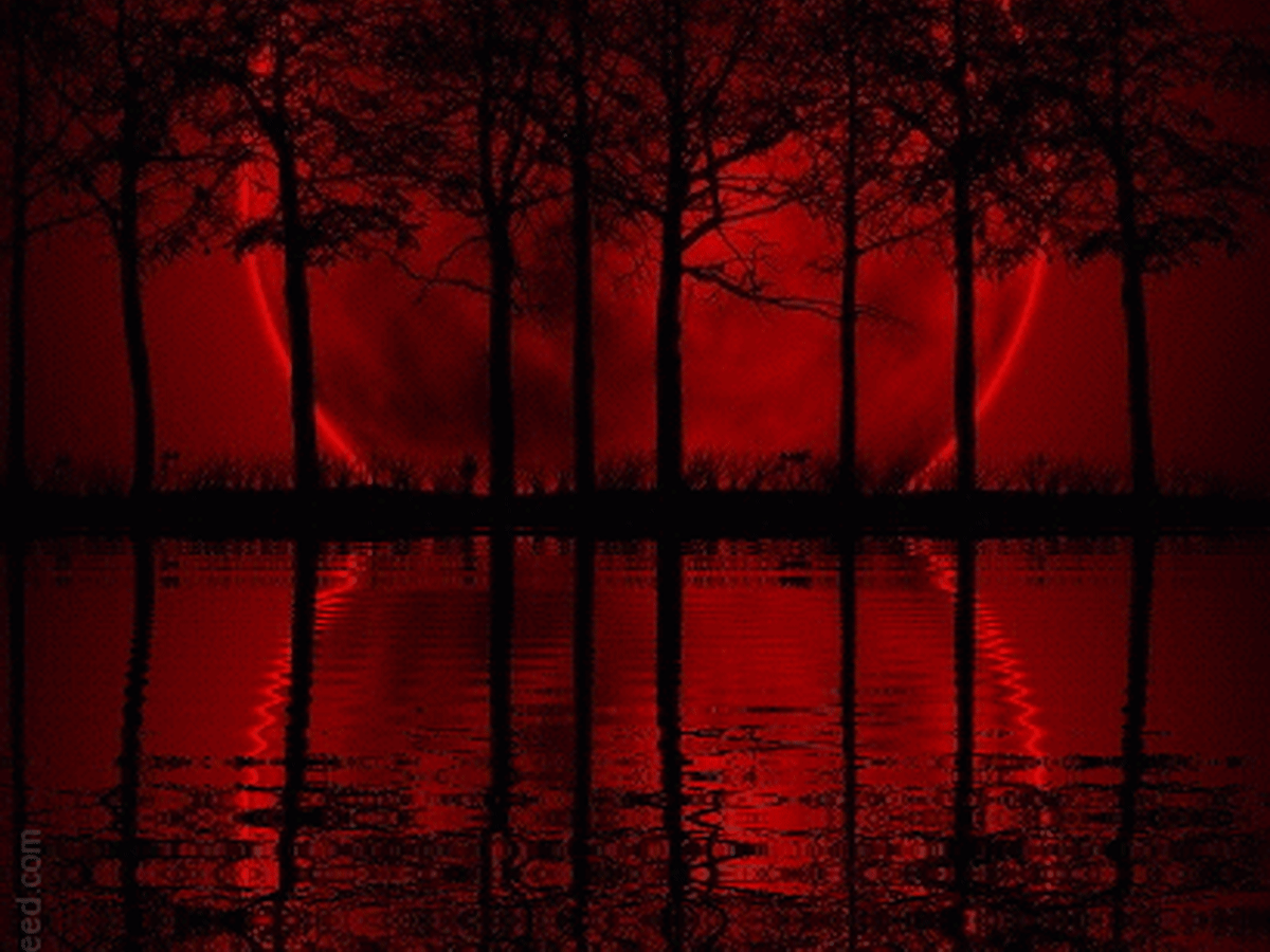 August's Blood Moon Lagoon - LetterPile