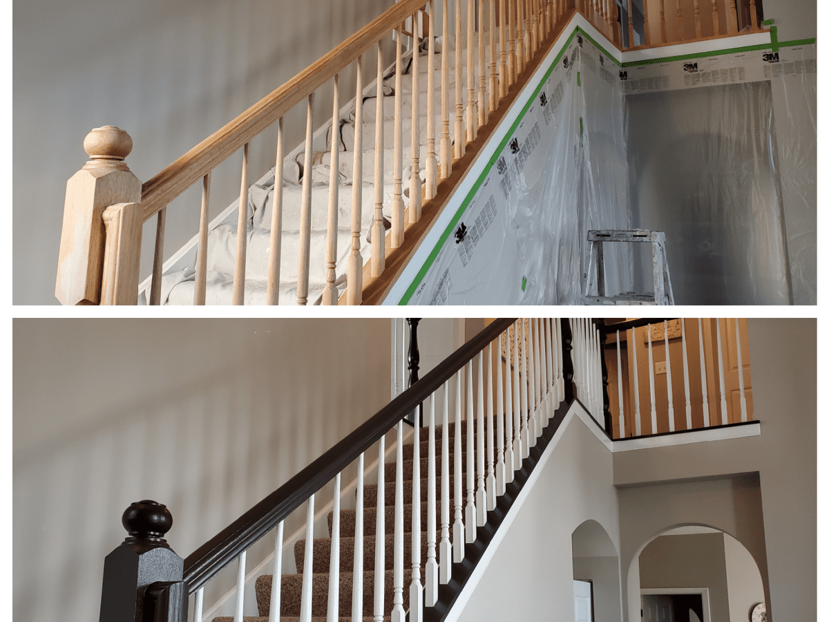 Tips For Painting Staircase Spindles - Dengarden