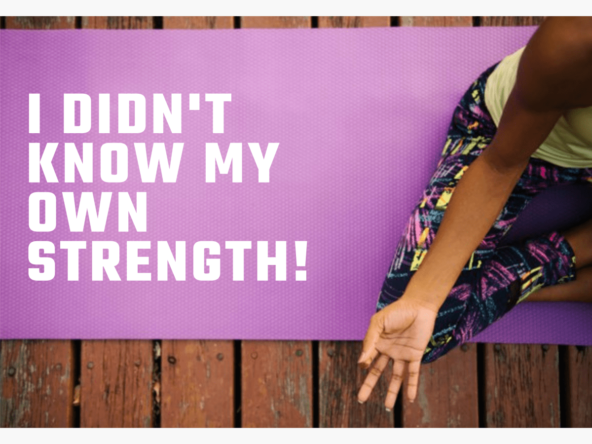 I Didn't Know My Own Strength! - Letterpile