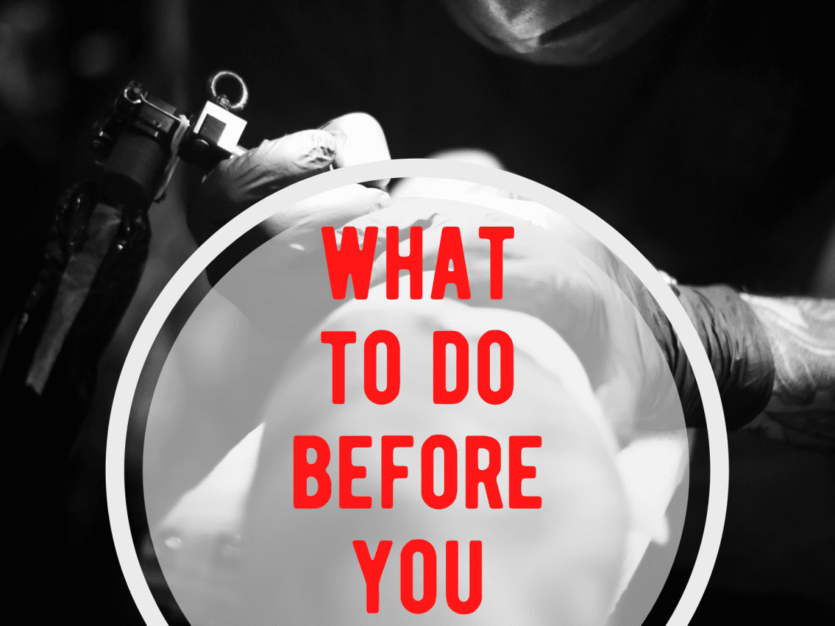 What to Do Before You Get a Tattoo - TatRing