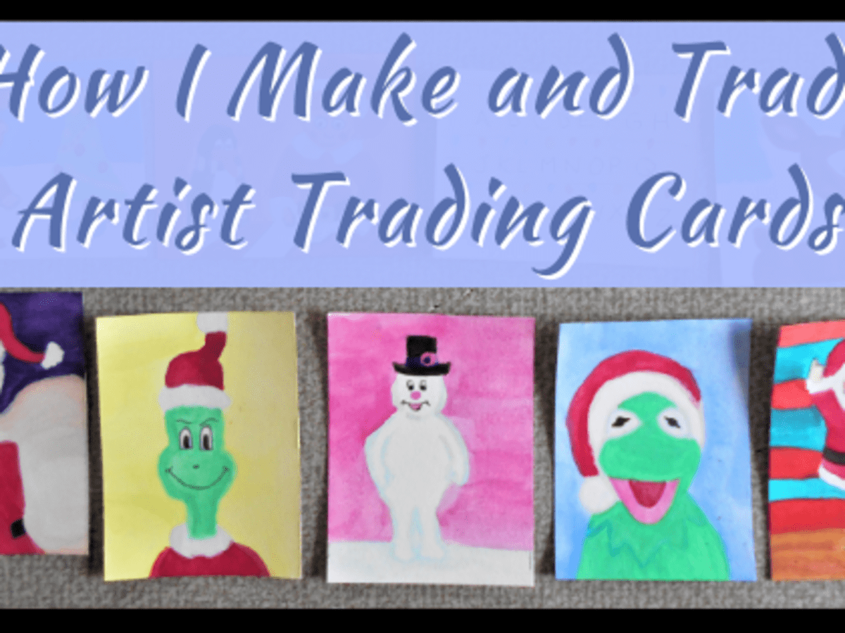 How I Make and Trade Artist Trading Cards - FeltMagnet
