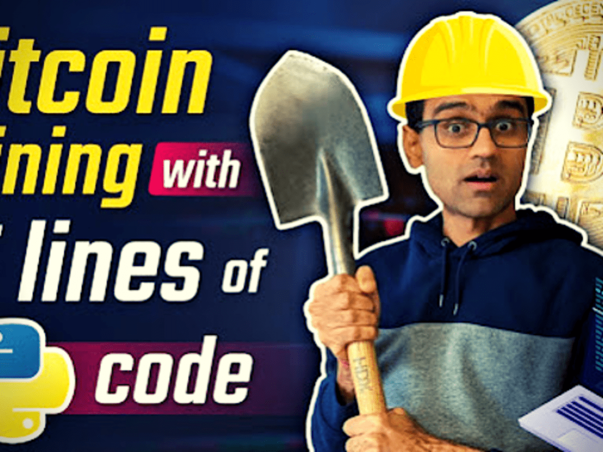 Python Code Python Bitcoin Mining with 15 Lines of Bitcoin Tutorials -  HubPages