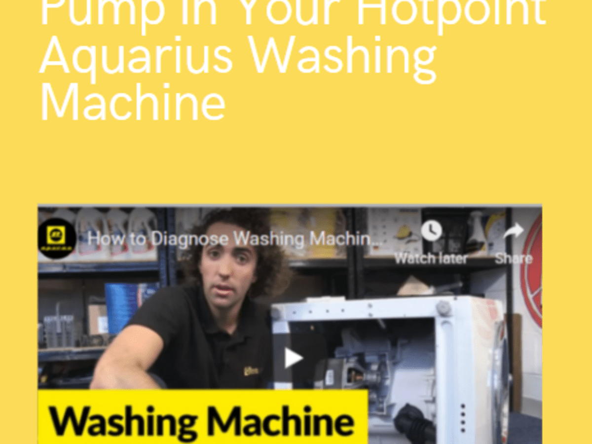 hotpoint washing machine wml540