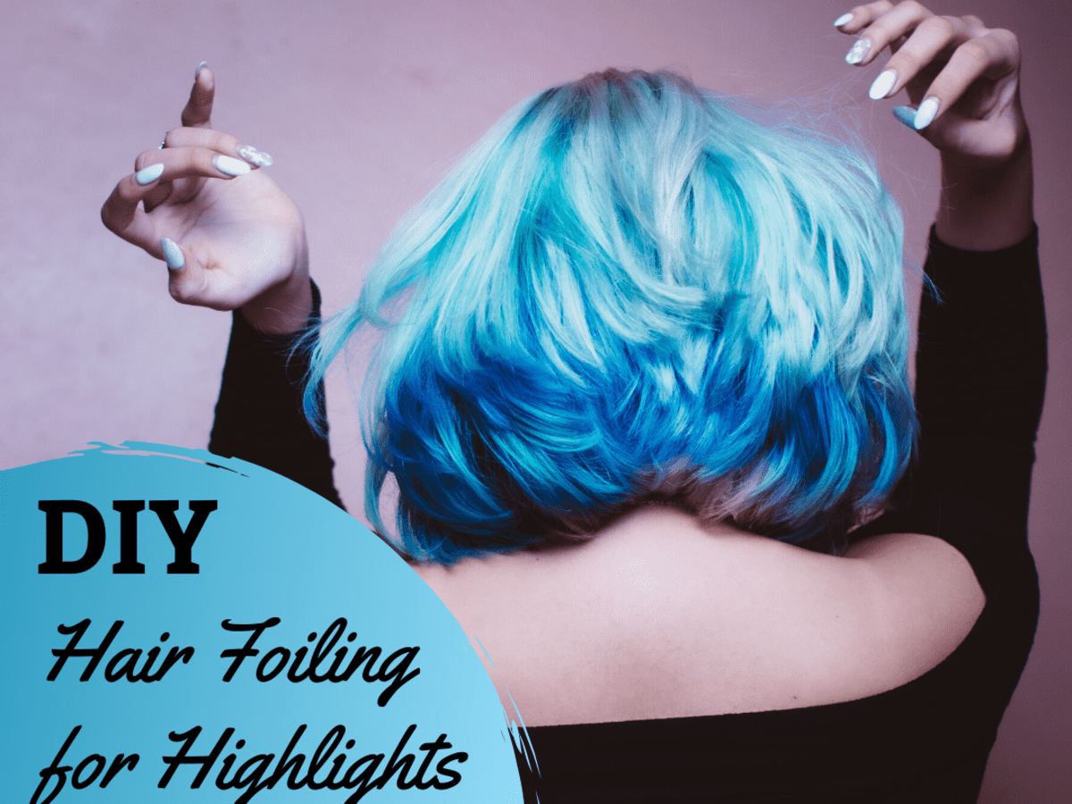 How to Highlight and Colour Your Hair at Home Using Foils - Bellatory
