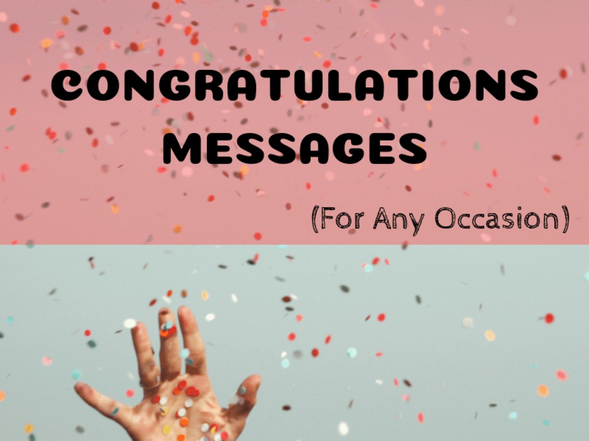 Congratulations Messages to Write in a Card - Holidappy