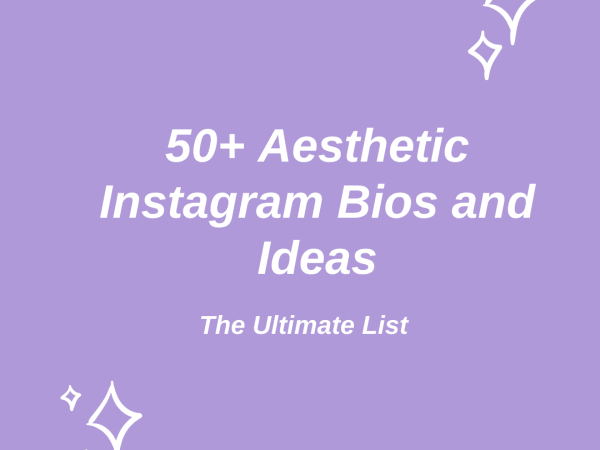 20+ Aesthetic Instagram Bios and Ideas The Ultimate List ...