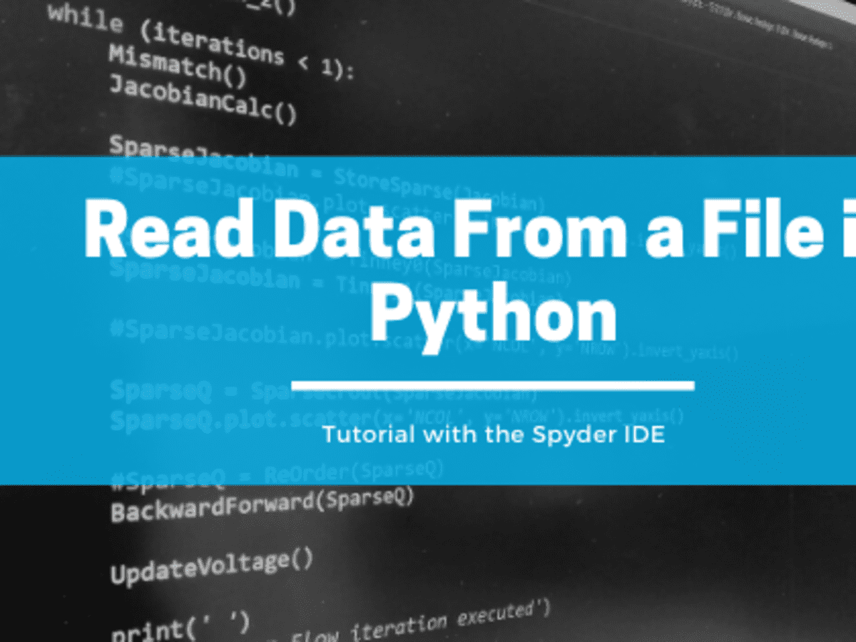 How to Read Data From a File in Python - Owlcation