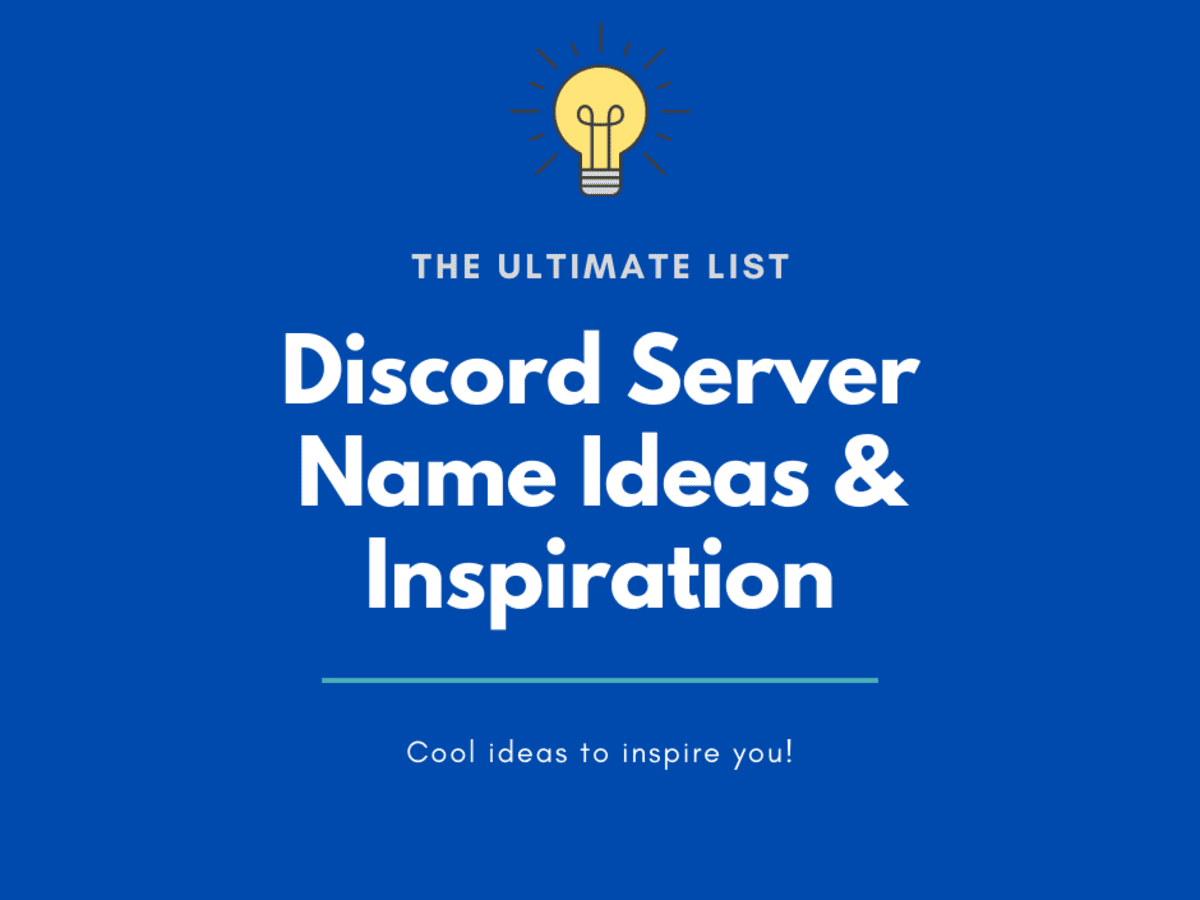 analysere tilbagebetaling omdømme 10 Discord Server Name Ideas: The Ultimate List - TurboFuture