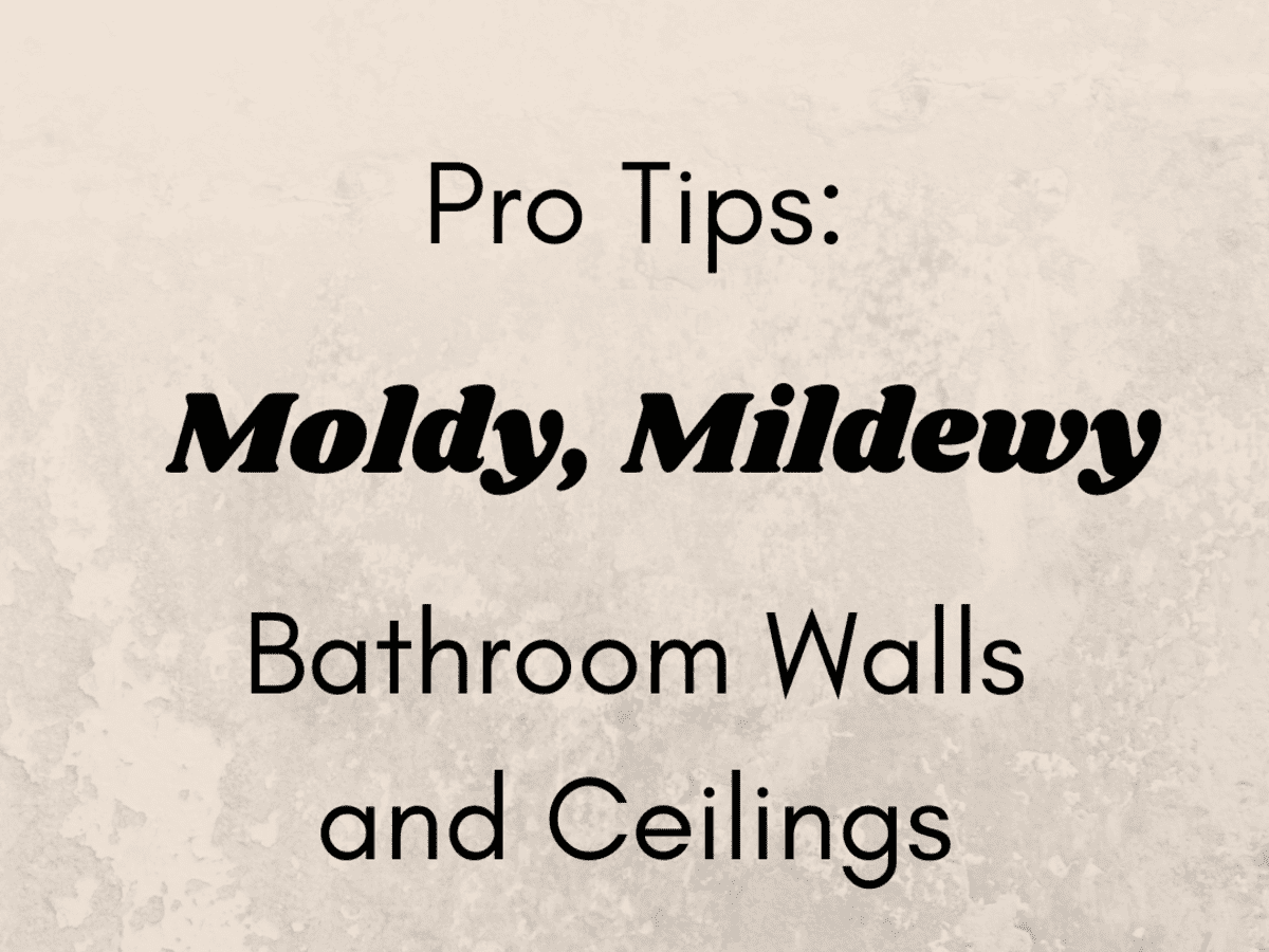 Tips For Painting Moldy Bathroom Walls