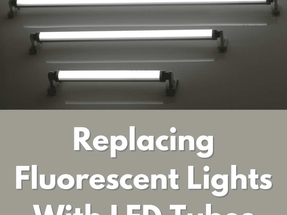 10 Retrofit Kits Changing 2 Bulb 8' T12 or T8 Light Strip to 4' 4 LED Tubes 