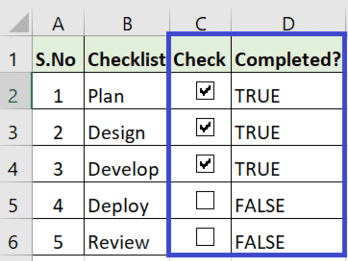 Learn All about Check mark and Check box in Excel