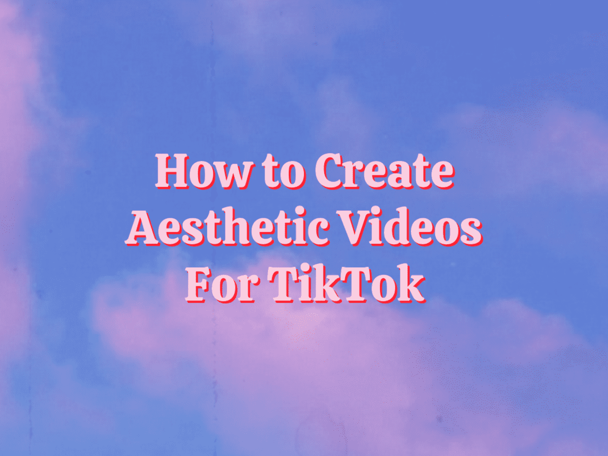 How to Make Aesthetic Videos for TikTok: The Ultimate Guide - TurboFuture